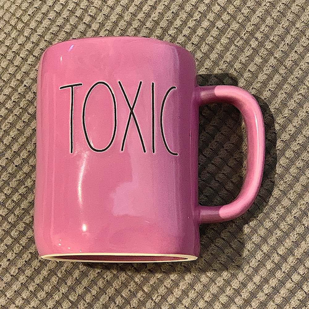 Rae Dunn Purple Toxic Mug